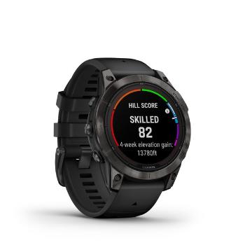 Garmin Fēnix 7 Pro Sapphire Solar Edition Carbon Gray DLC Titanium / Black Band - 010-02777-11