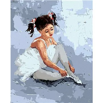 Malá baletka, 40×50 cm, bez rámu a bez vypnutí plátna (6047780)