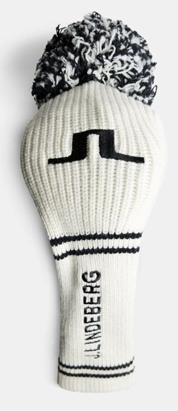 J.Lindeberg Knitted Club White Driver Headcover