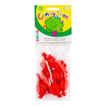 Candy Tree Lízátka s příchutí jahoda Bio 7 x 10g