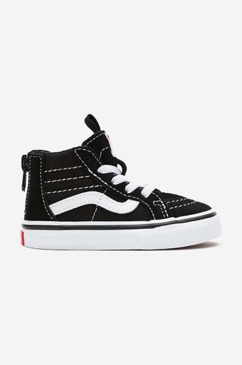 Dětské tenisky Vans VN000XG5 TD SK8-Hi Zip černá barva