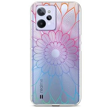 TopQ Kryt Realme C31 Rainbow Mandala 74429 (Sun-74429)