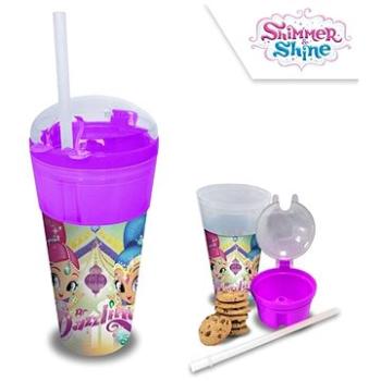 Javoli Plastový kelímek Shimmer and Shine 500 ml Snack Box (12341)