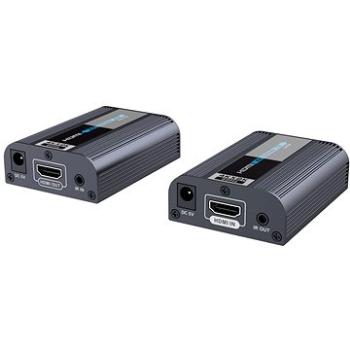 PremiumCord HDMI2.0 extender na 60m přes jeden kabel Cat6/6a/7 (khext60-3)