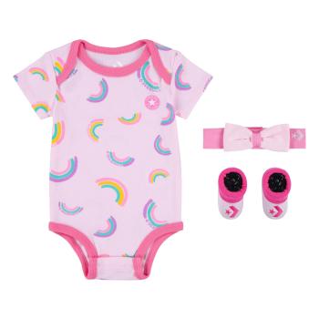 Converse rainbows 3pc box set 0-6m