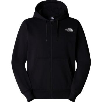 The North Face SIMPLE DOME FULL ZIP HOODIE M Pánská mikina, černá, velikost