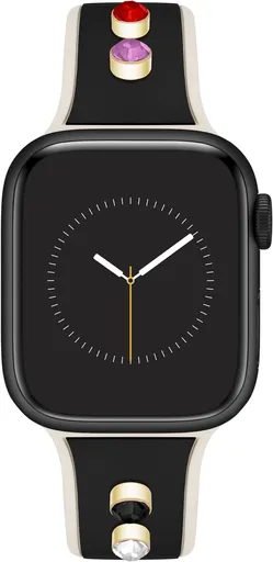 Anne Klein Silikonový řemínek pro Apple Watch 38/40/41 mm WK/1082BKCH38