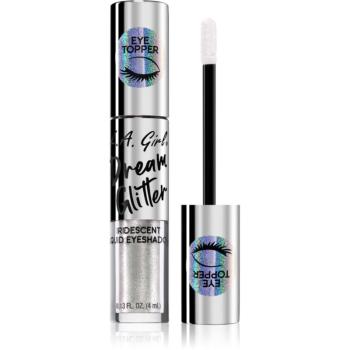 L.A. Girl Cosmetics Dream Glitter třpytivé tekuté oční stíny odstín Iridescent Dream 4 ml