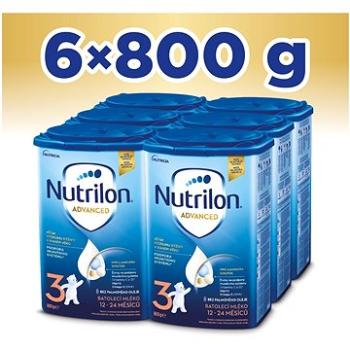 Nutrilon 3 Batolecí mléko 12+  6× 800 g (8595002109919)