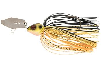 Fox rage třpytka chatterbait bladed jig black and gold - 21 g