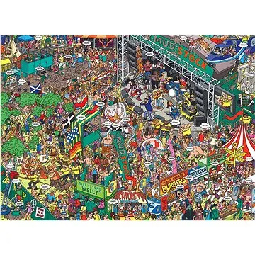 Eurographics Puzzle Jejda! XL 500 dílků (628136254595)