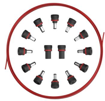 D'Addario XPND Cable Kit 3 m Napájecí kabel