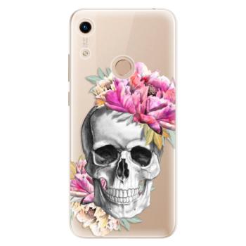 Odolné silikonové pouzdro iSaprio - Pretty Skull - Huawei Honor 8A