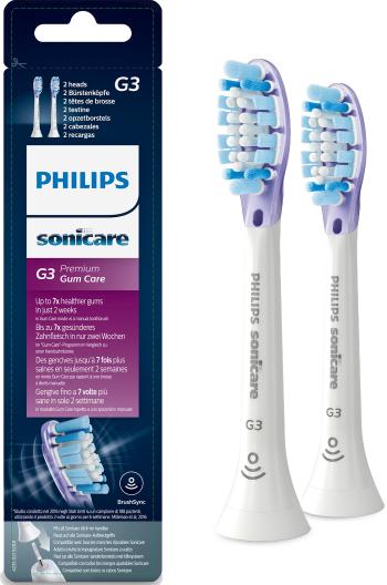 Elektromos fogkefe fej Philips Sonicare Premium Gum Care HX9052/17