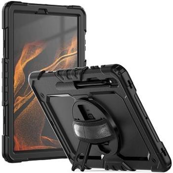 Tech-Protect Solid 360 kryt na Samsung Galaxy TAB S7 Plus / S8 Plus / S7 FE 12.4'', černý (TEC929032)