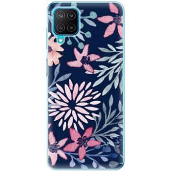 iSaprio Leaves on Blue pro Samsung Galaxy M12 (leablu-TPU3-M12)