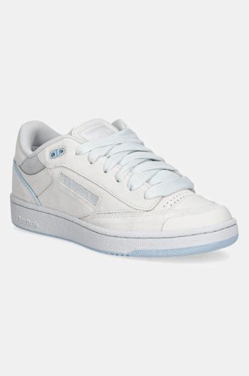 Semišové sneakers boty Reebok Classic Club C Bulc šedá barva, 100201226