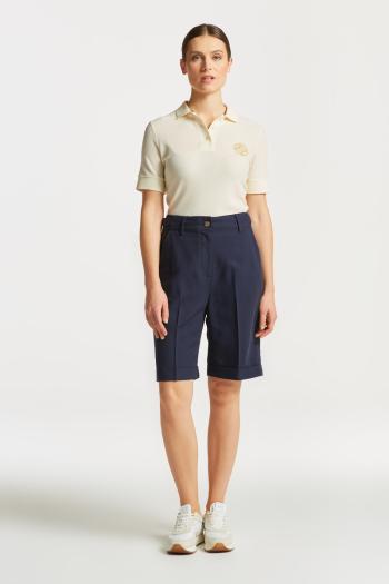 ŠORTKY GANT LONG FLUID SHORTS EVENING BLUE