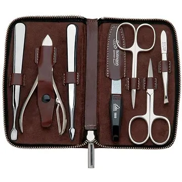 ERBE SOLINGEN kožená manikúra 9474 "Houston" hnědá (4031683094747)