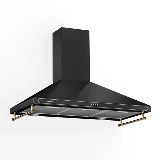 Klarstein Victoria 90, digestoř, 90 cm, nástěnná, 644,5 m³/h, LED, retro design, slonovina