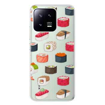 Odolné silikonové pouzdro iSaprio - Sushi Pattern - Xiaomi 13