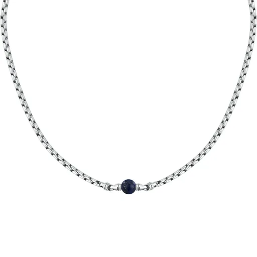 Morellato Ocelový náhrdelník s Lapis Lazuli Pietre S1745