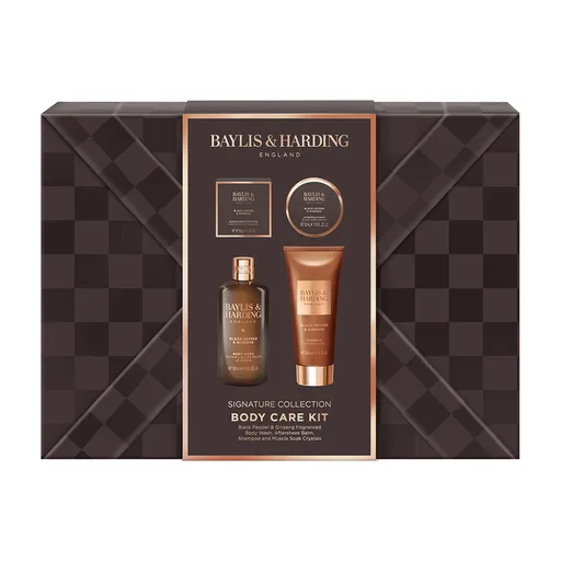 Baylis & Harding Pánská dárková sada péče o tělo Black Pepper & Ginseng 4 ks