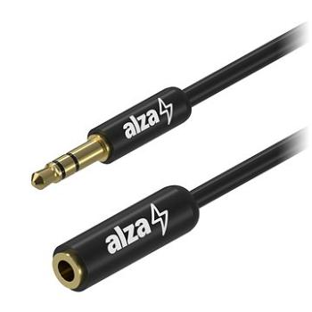 AlzaPower Core Audio 3.5mm Jack (M) to 3.5mm Jack (F) 1m černý (APW-CBA3J3J02B)