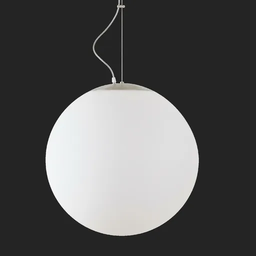 OSMONT ADR62708 ADRIA L5 HP závěsné skleněné svítidlo nerez broušená / bílá IP40 4000 K 65W LED DALI