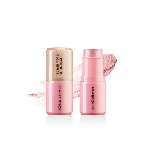 Dermacol Rozjasňovač v tyčince s diamantovým efektem (Beauty Stick) 7 g 1 ROSEGOLD GLOW EFFECT