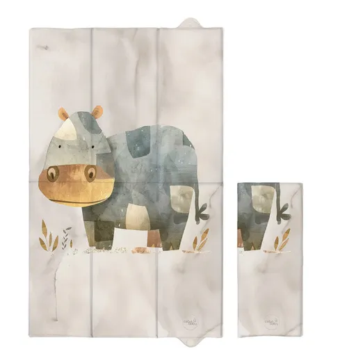 CEBA BABY Podložka přebalovací cestovní (80x50) Basic Cosy Hippo