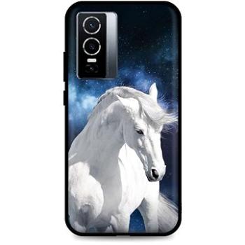 TopQ Kryt Vivo Y76 5G silikon White Horse 72658 (Sun-72658)