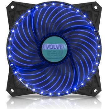 EVOLVEO 12L2BL LED 120mm modrý (FAN12BL33)