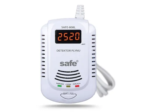 Detektor hořlavých plynů SAFE 808L