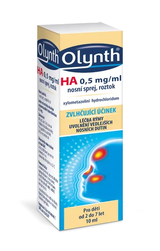 OLYNTH® HA 0,5 mg/ml nosní sprej, roztok 10 ml