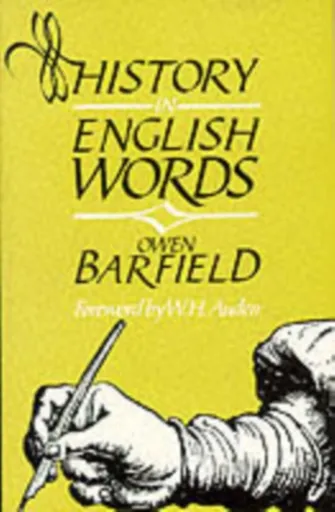 History in English Words - Owen Barfield