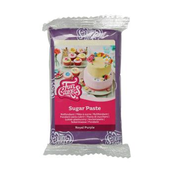 Cakesupplies Fialový rolovaný fondant Royal Purple (barevný fondán) 250 g