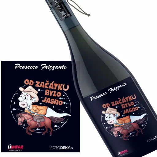 Víno Koňařská spermie – muž (Druh Vína: Prosecco)