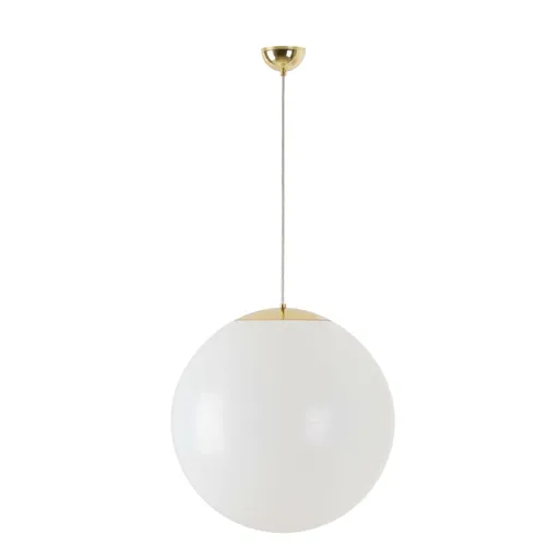 OSMONT ISI66754 ISIS S4 závěsné plastové svítidlo mosaz leštěná / bílá IP40 4000 K 41W LED DALI