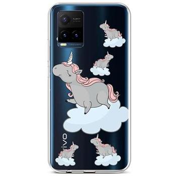 TopQ Vivo Y21s silikon Grey Unicorns 68430 (Sun-68430)