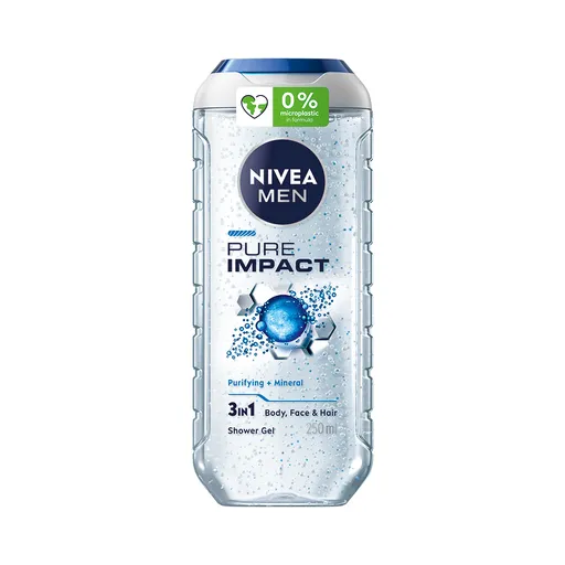 Nivea Men Pure Impact sprchový gel pro muže 250 ml