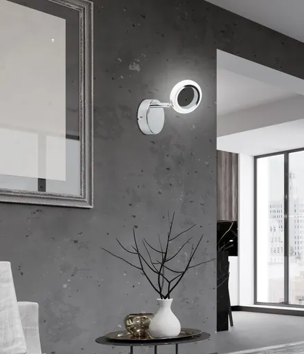 Nástěnná lampa 1X4W LED 3000K chrom AURELION