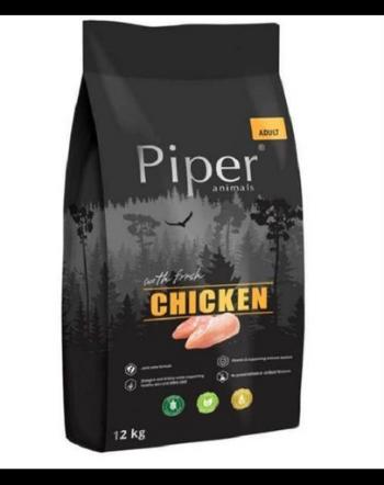 PIPER hrana uscata pentru caini, cu pui 12 kg