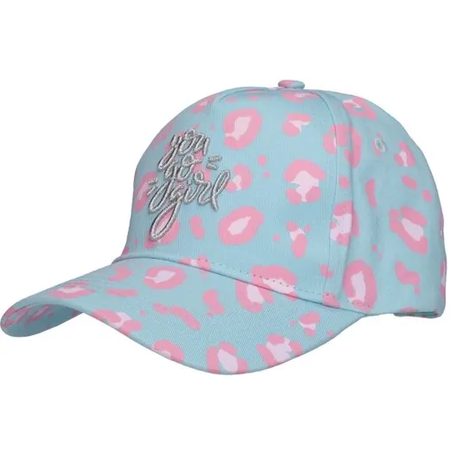 Lewro DOVETTE Dívčí čepice s kšiltem, světle modrá, velikost 12-15Y