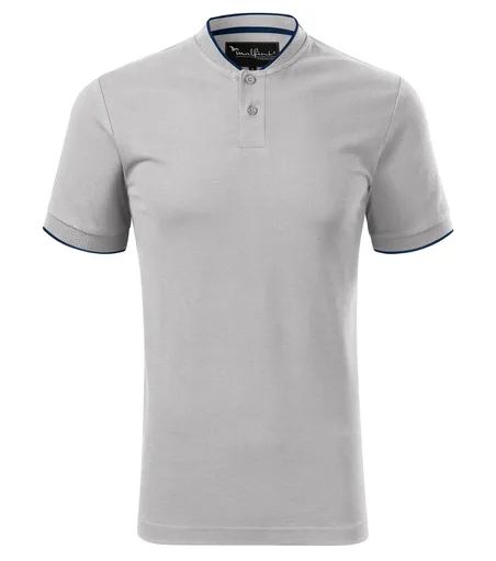 MALFINI Pánská polokošile Diamond - Stříbrná šedá | 3XL