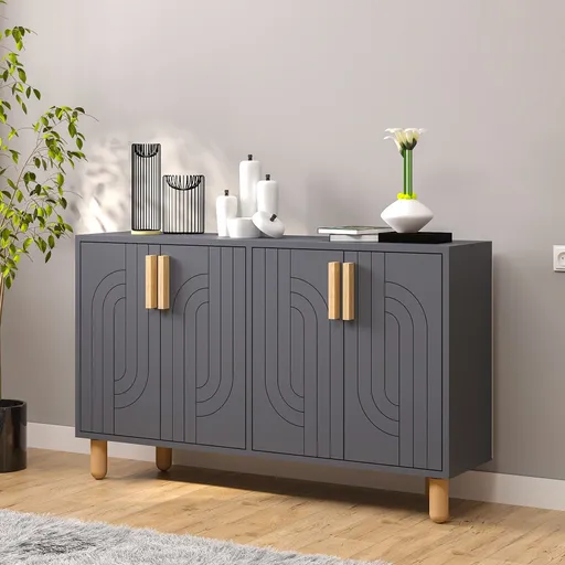 Konzolový stolek Rodney - Anthracite