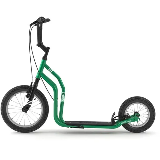 Yedoo THREE NUMBERS Koloběžka, tmavě zelená, velikost
