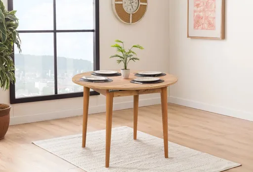 Extendable Dining Table Vina - Atlantic Pine