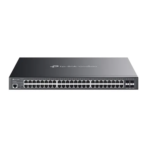 TP-Link OMADA switch SG3452XMPP (48xGbE, 4xSFP+, 40xPoE+, 8xPoE++, 750W, 1xconsole)