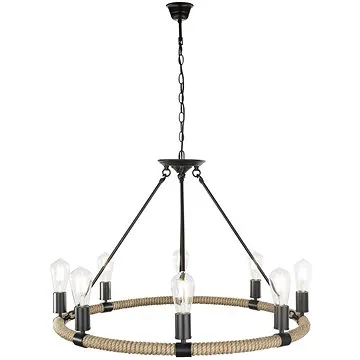 Globo - Lustr na řetězu 8xE27/60W/230V (88844)